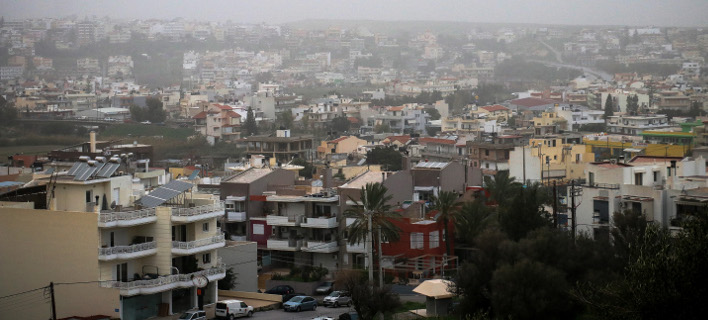 Σκόνη στην Αθήνα, φωτογραφία: EUROKINISSI/ΣΤΕΦΑΝΟΣ ΡΑΠΑΝΗΣ
