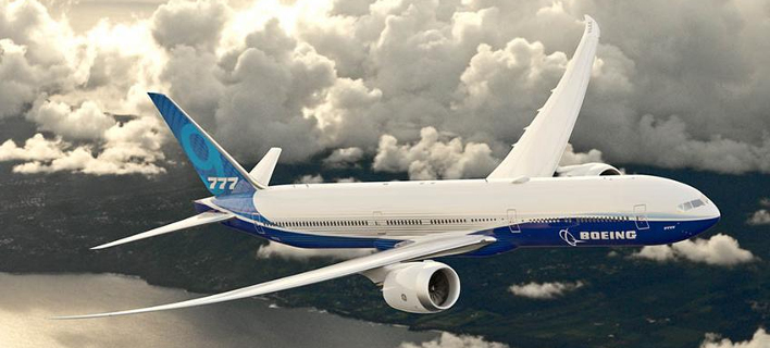Η Boeing Business Jets παρουσίασε το 777x την περασμένη Δευτέρα στο Ντουμπάι (Φωτογραφία: Boeing)