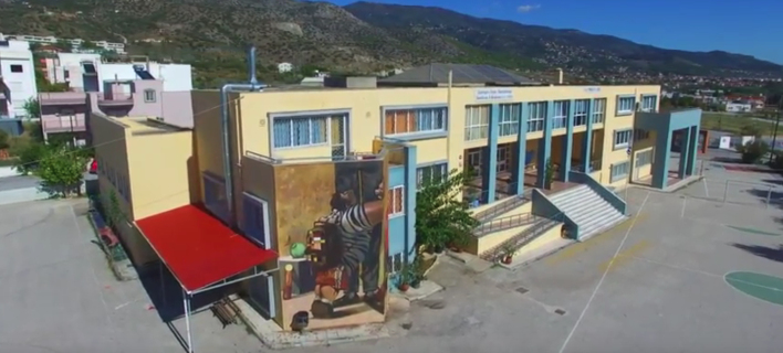 UrbanArtVentures στο Βόλο – Εντυπωσιακό εναέριο βίντεο με τις πρωτότυπες τοιχογραφίες