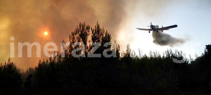 Τρία τα μέτωπα της φωτιάς στη Ζάκυνθο -Πυρκαγιά και στην Καλαμάτα [εικόνες]