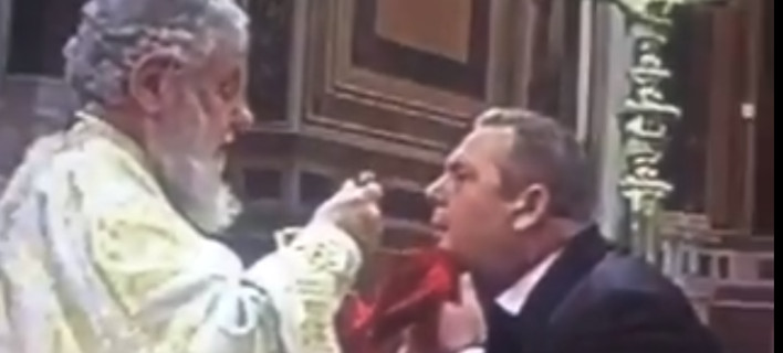 Ο Πάνος Καμμένος στη Μητρόπολη