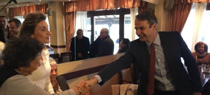 Ο Κυριακός Μητσοτάκης στην Κοζάνη/ Φωτογραφία: kozanimedia.gr