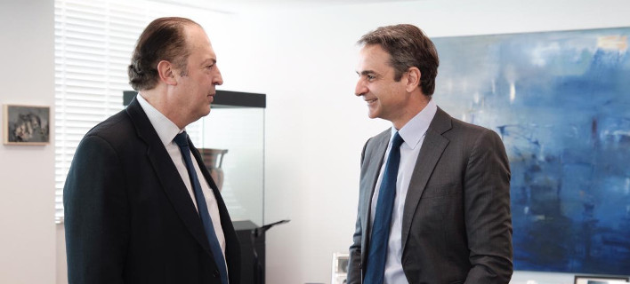 Ο ΓιώÏγος ΛαζαÏίδης και ο ΚυÏιάκος Μητσοτάκης