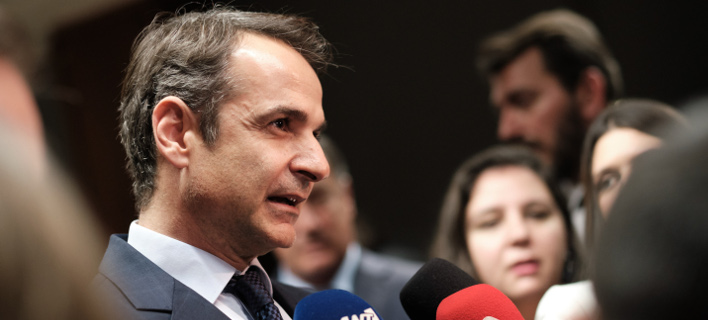 Ο Κυριάκος Μητσοτάκης/ Φωτογραφία: EUROKINISSI/ΓΡ. ΤΥΠΟΥ ΝΔ- ΔΗΜΗΤΡΗΣ ΠΑΠΑΜΗΤΣΟΣ