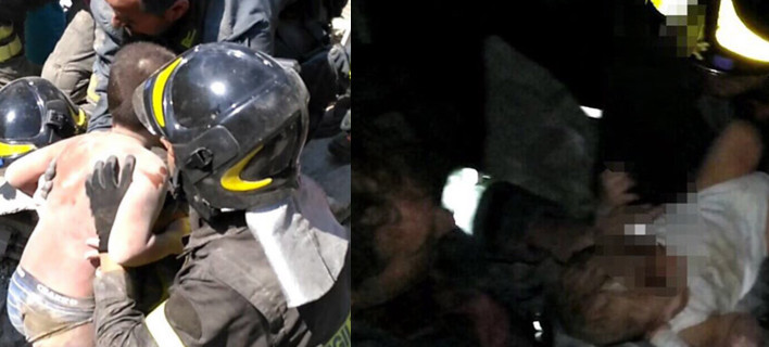 Θαύμα στην Ιταλία -Απεγκλώβισαν παιδιά ύστερα από 17 ώρες στα χαλάσματα [βίντεο]