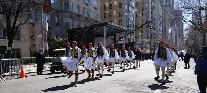 Ανεπιθύμητοι οι πολιτικοί στην φετινή παρέλαση της Νέας Υόρκης, λόγω Μακεδονικού -(EUROKINISSI/ΥΕΘΑ)