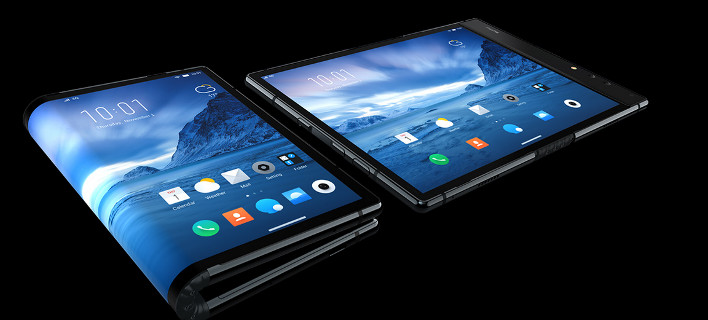 Το νέο "έξυπνο" κινητό κινέζικης εταιρείας είναι ευλύγιστο - Διπλώνει σαν πορτοφόλι και ανοίγει σαν tablet (VIDEO)