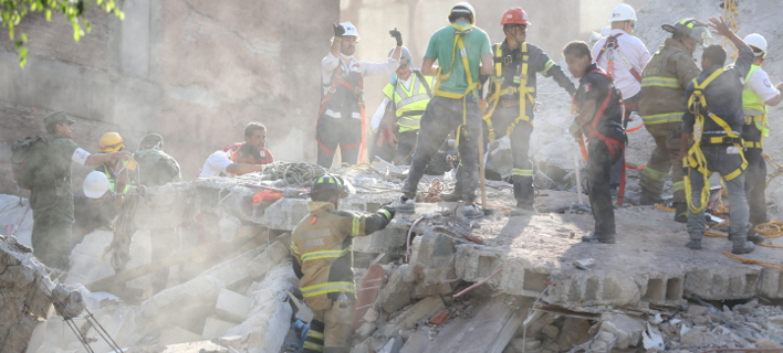 Φονικός σεισμός 7,1 Ρίχτερ στο Μεξικό-149 νεκροί, οι 21 μαθητές σε σχολείο [εικόνες & βίντεο]