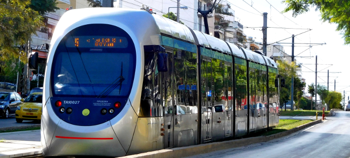 Τραμ (Φωτογραφία: ΚΟΝΤΑΡΙΝΗΣ ΓΙΩΡΓΟΣ/EUROKINISSI)