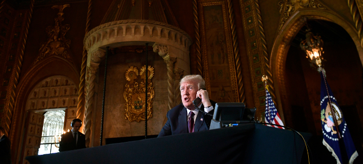 Ο Ντόναλντ Τραμπ (Φωτογραφία: AP Photo/Susan Walsh)