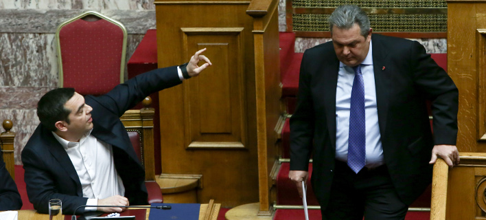 Αλέξης Τσίπρας και Πάνος Καμμένος /Φωτογραφία: Eurokinissi
