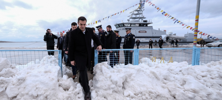 Ο Αλέξης Τσίπρας στη Σαμοθράκη για τα Θεοφάνεια