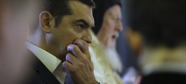Ο Αλέξης Τσίπρας στη Χάλκη / Φωτογραφία: AP /Emrah Gurel