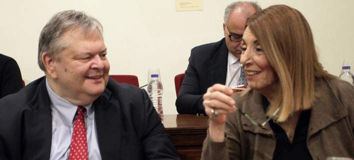 Τασία και ΒενιζÎλος μαζί, για Ï€Ïώτη φοÏά -Σε εκδήλωση για τις σχÎσεις Εκκλησίας-ΚÏάτους