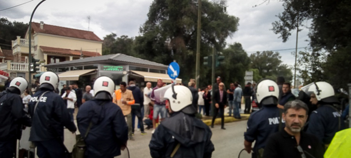 Επεισόδια στον Χυτά Λευκίμμης/Φωτογραφία αρχείου: Eurokinissi
