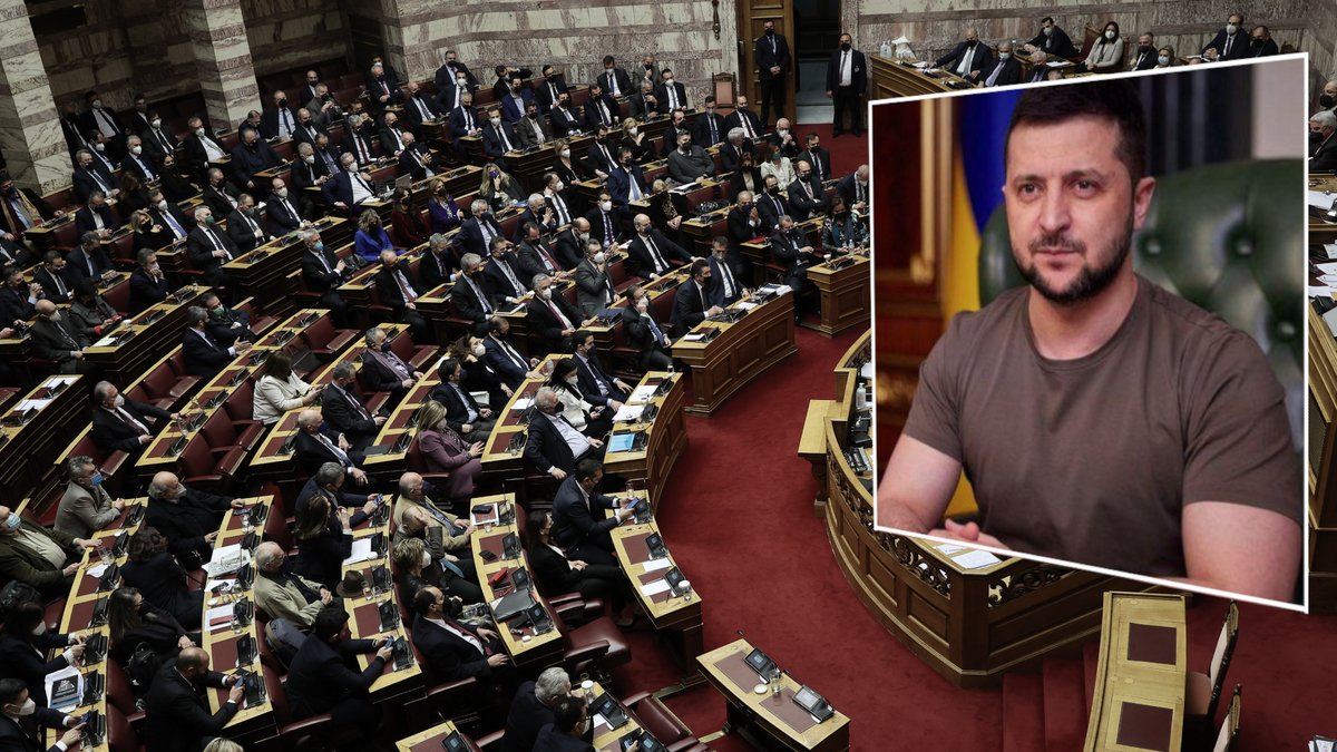 Η ομιλία Ζελένσκι και η «μπανανόφλουδα»