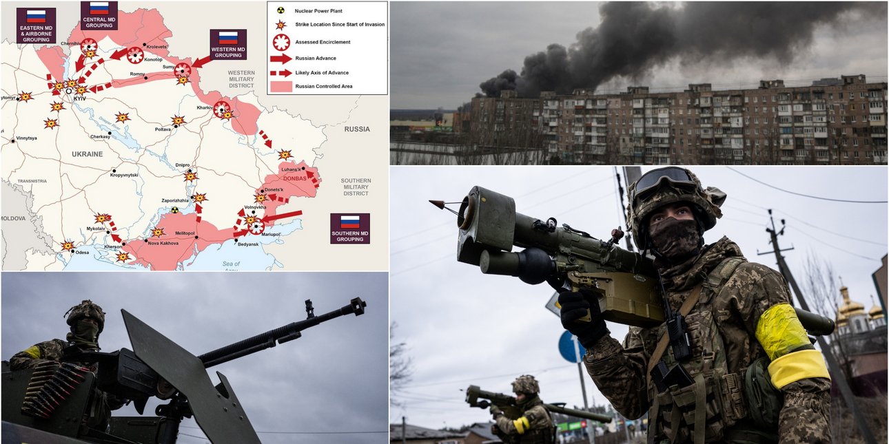 The war in Ukraine continues