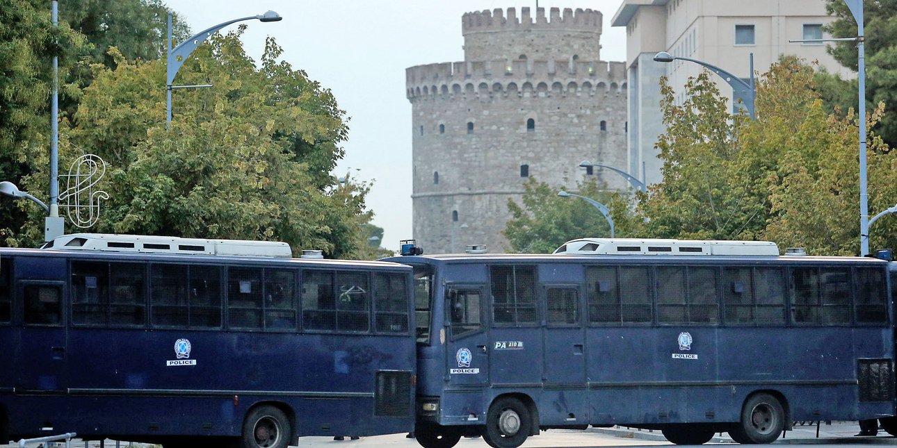 Δρακόντεια μέτρα στη Θεσσαλονίκη λόγω ΔΕΘ -3.500 αστυνομικοί, drones και κλειστοί δρόμοι