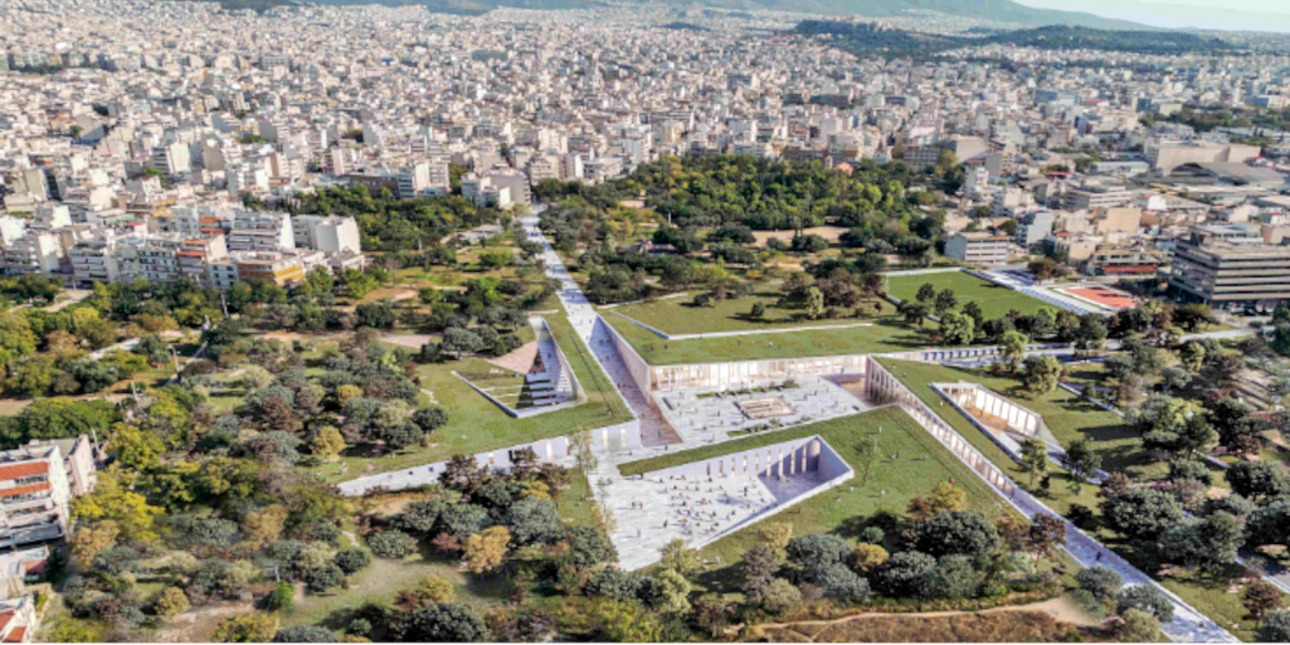 Ετσι θα γίνει η Ακαδημία Πλάτωνος Με βιοκλιματικό υπόσκαφο μουσείο