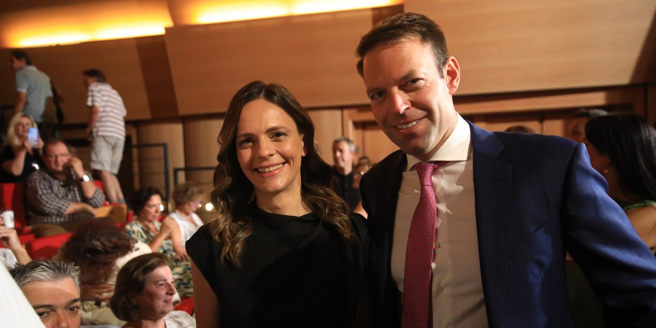 Έφη Αχτσιόγλου και Στέφανος Κασσελάκης