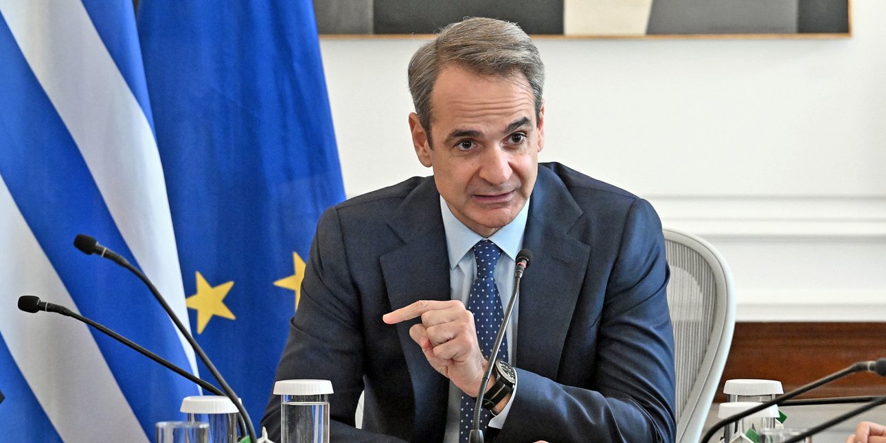 Ο Κυριάκος Μητσοτάκης 