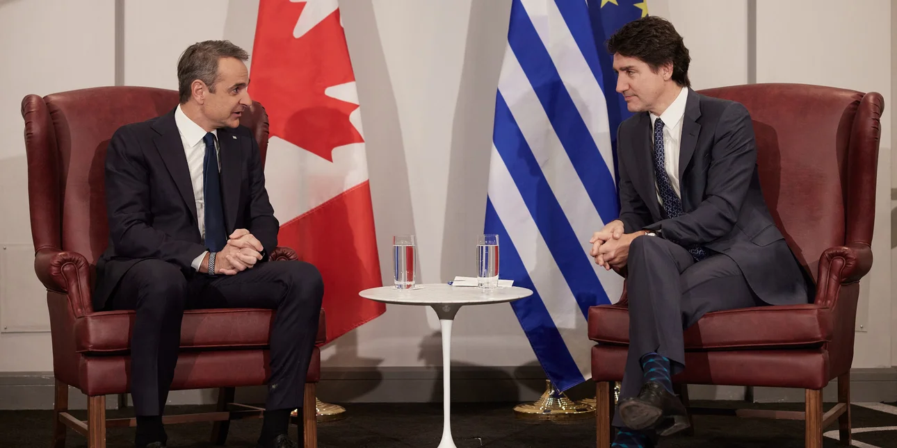 Συνάντηση Μητσοτάκη-Τριντό:"Έκλεισε" η συμφωνία για τα 7 Canadair -"Τονίζουμε τις κοινές αξίες που μας ενώνουν" 5 mitso tr.jpg