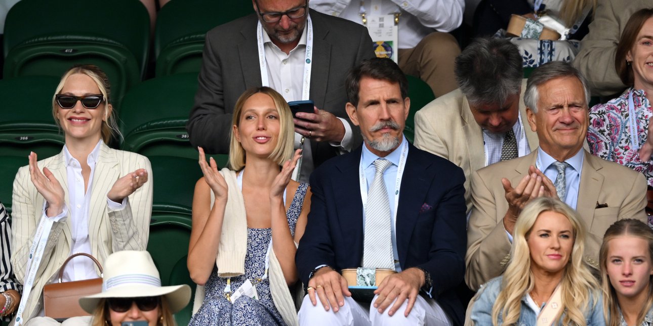 Maria Poppy Λαμπεροί celebrities στο Wimbledon: Μπέκαμ, Μαρία Ολυμπία και Πόπι ...