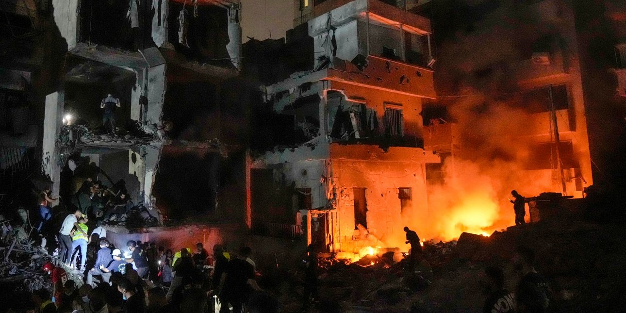 Επίθεση του Ισραήλ στην κεντρική Βηρυτό
