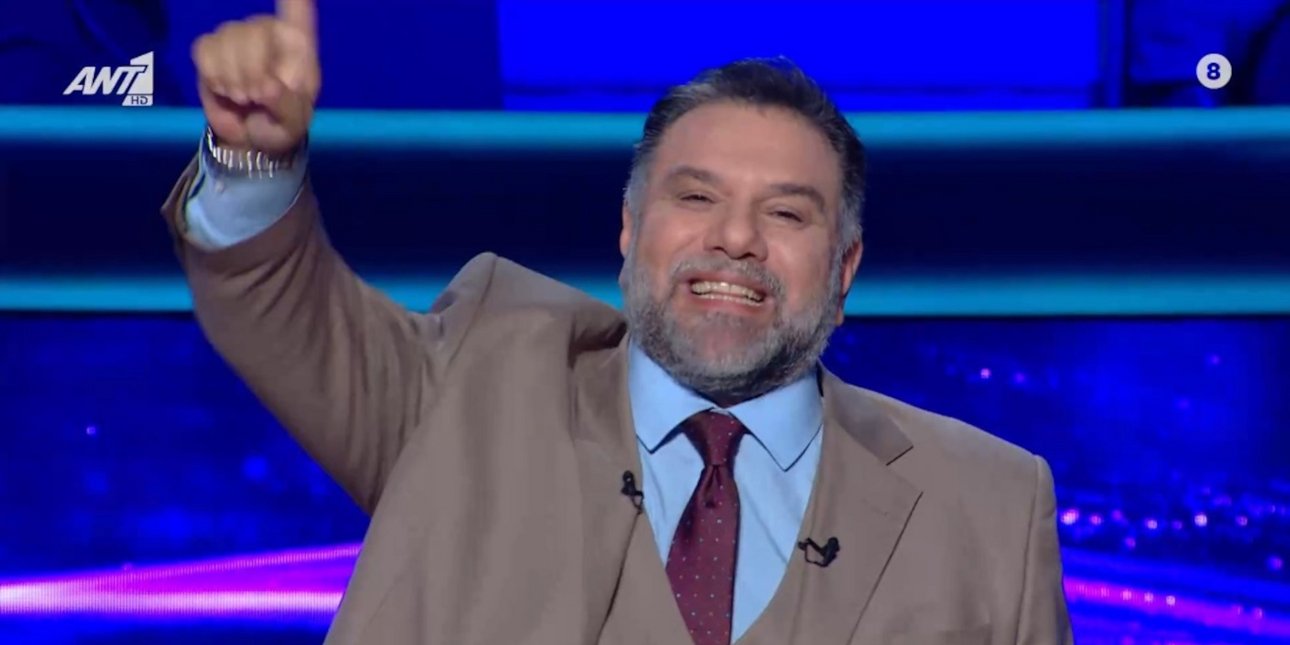 Ο Γρηγόρης Αρναούτογλου στο «Ποιος θέλει να γίνει εκατομμυριούχος»