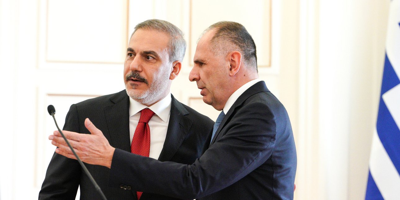 Σύντομη συνομιλία Γεραπετρίτη-Φιντάν στο περιθώριο της ΓΣ του ΟΗΕ