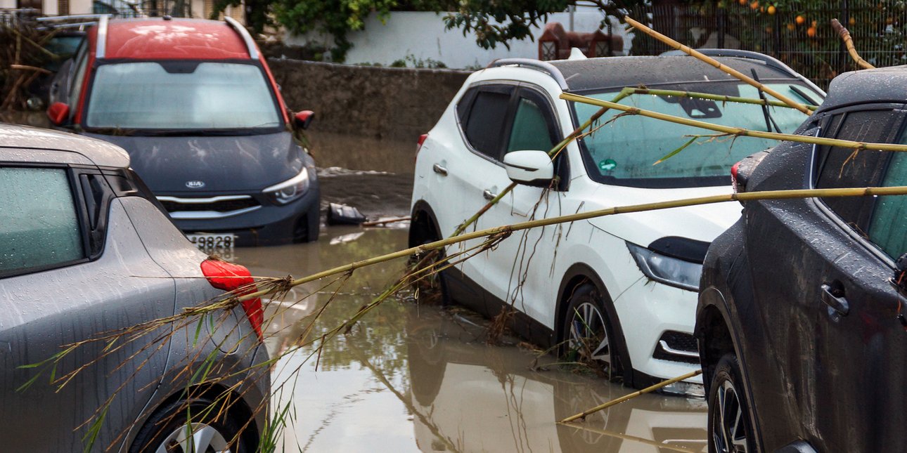 Καταστροφές στη Ρόδο από την κακοκαιρία Bora