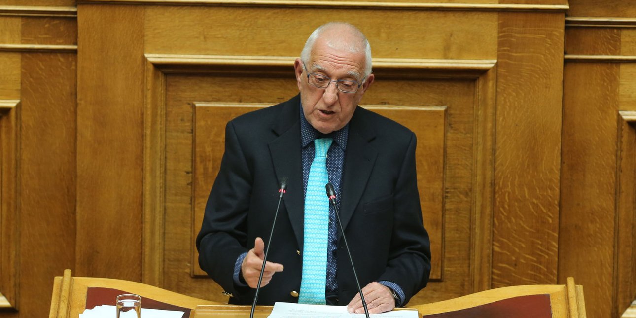 Ο Νικήτας Κακλαμάνης στη Βουλή 