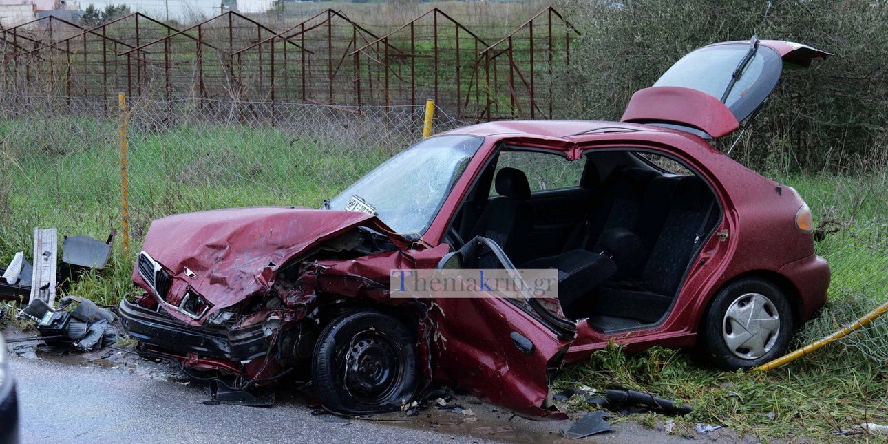 Σοβαρό τροχαίο στη Κρήτη