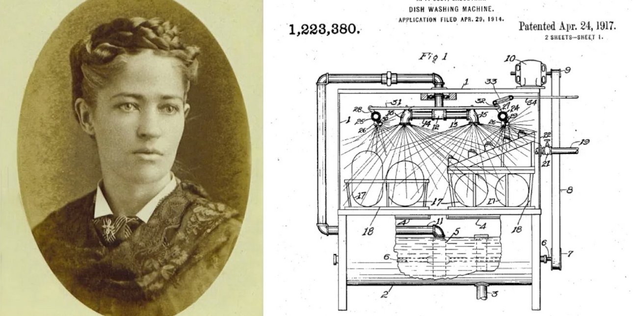 Η Τζόζεφιν Κόχρεϊν άλλαξε εντελώς τον τρόπο με τον οποίο καθαρίζουμε τα πιάτα μας / WIKIPEDIA