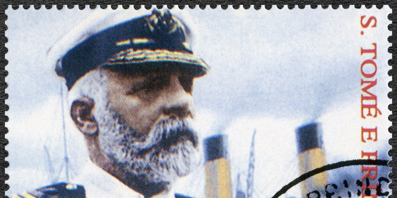 Ο καπετάνιος του Τιτανικού Έντουαρντ Τζον Σμιθ σε γραμματόσημο