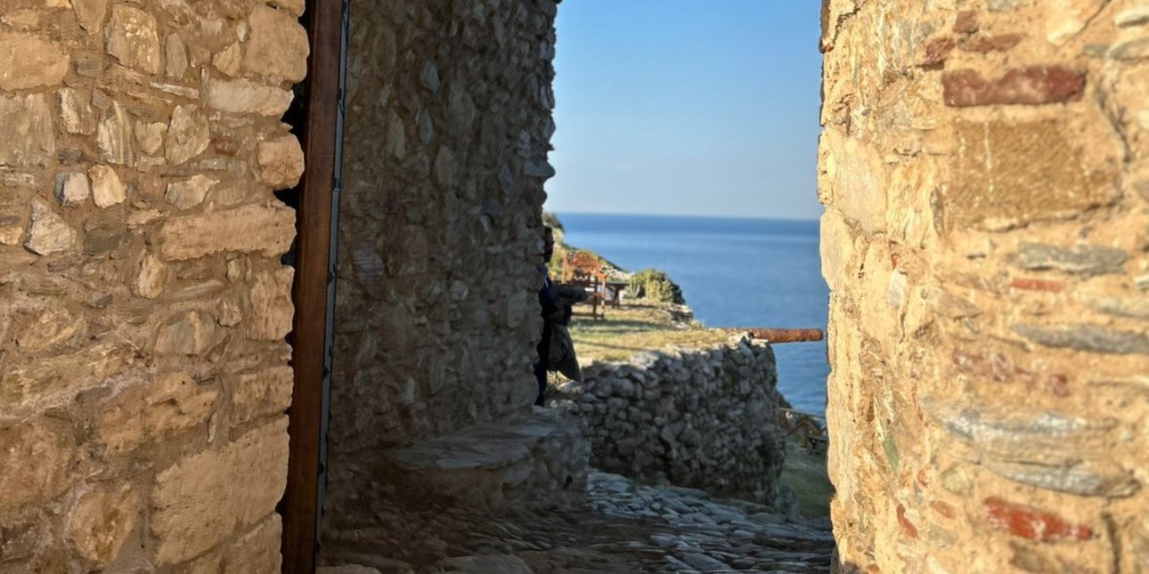 Η είσοδος του Κάστρου Σκιάθου