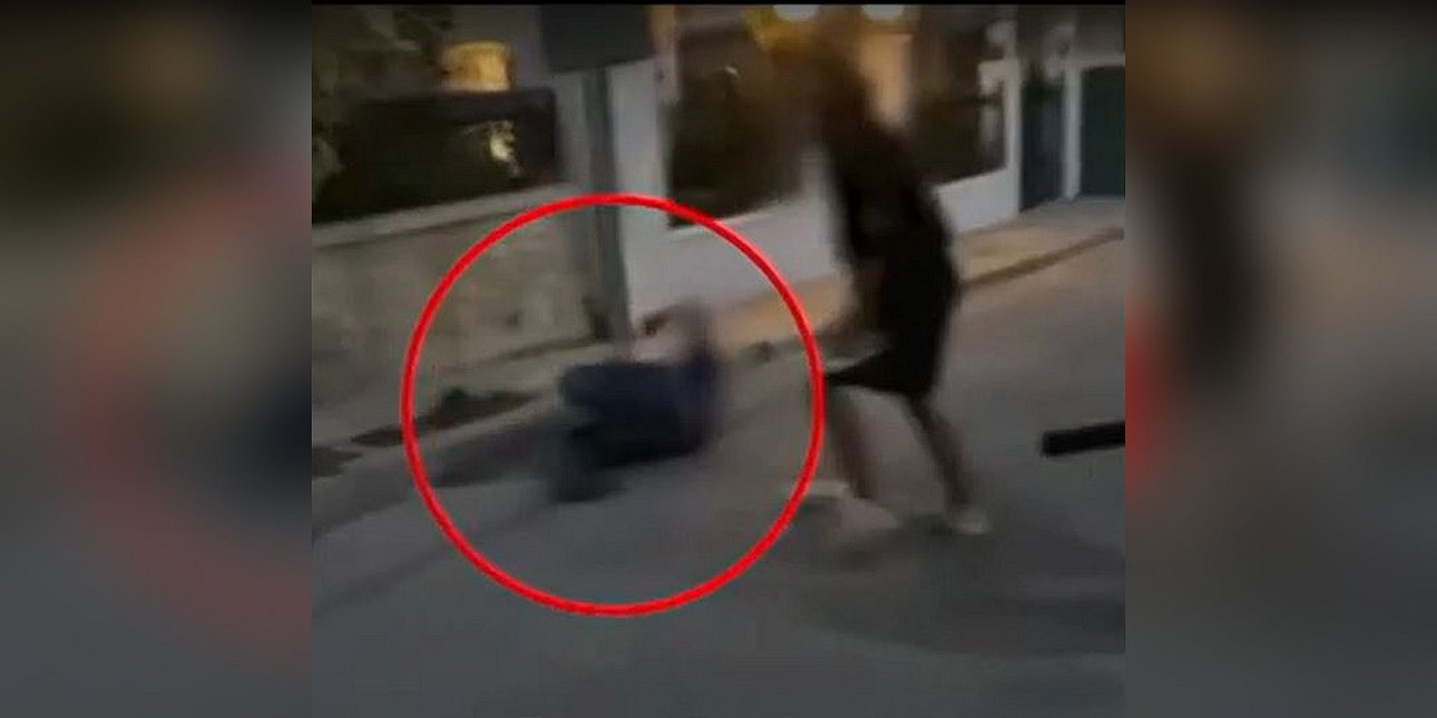 O 48χρονος έπεσε στο δρόμο μετά το χτύπημα του 17χρονου