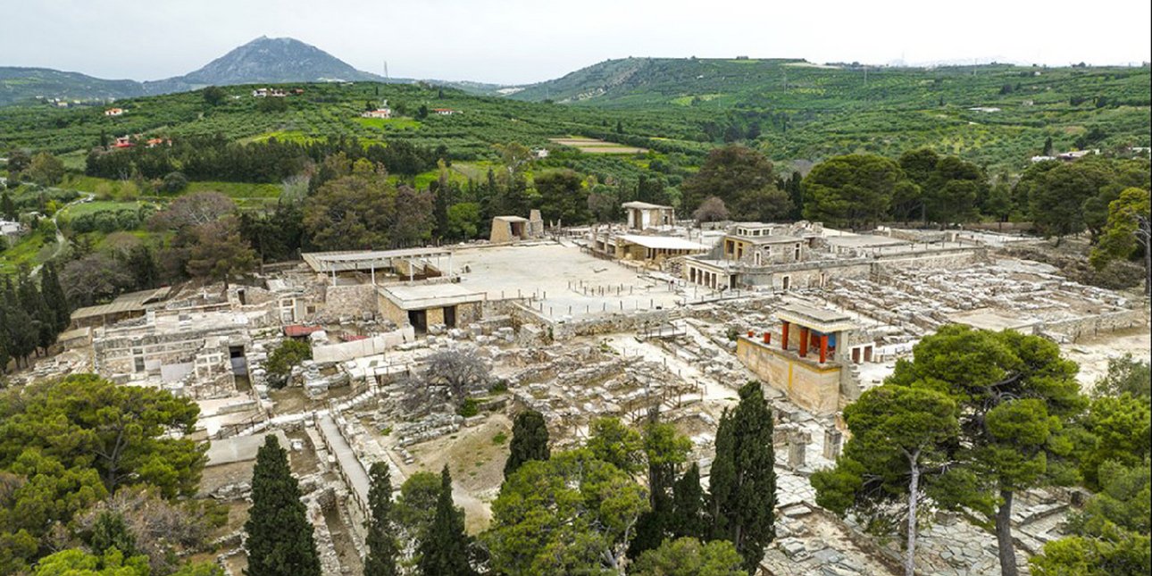 Ο αρχαιολογικός χώρος της Κνωσού