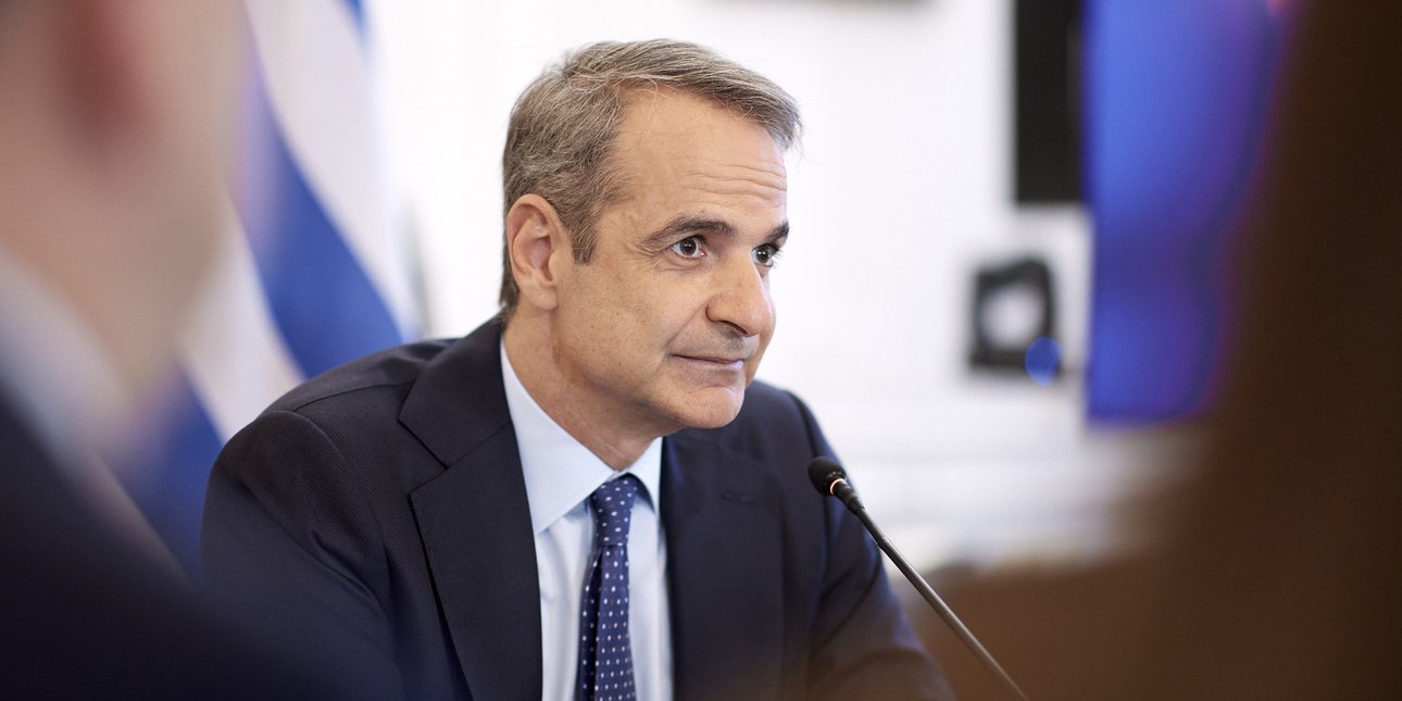Ο πρωθυπουργός Κυριάκος Μητσοτάκης