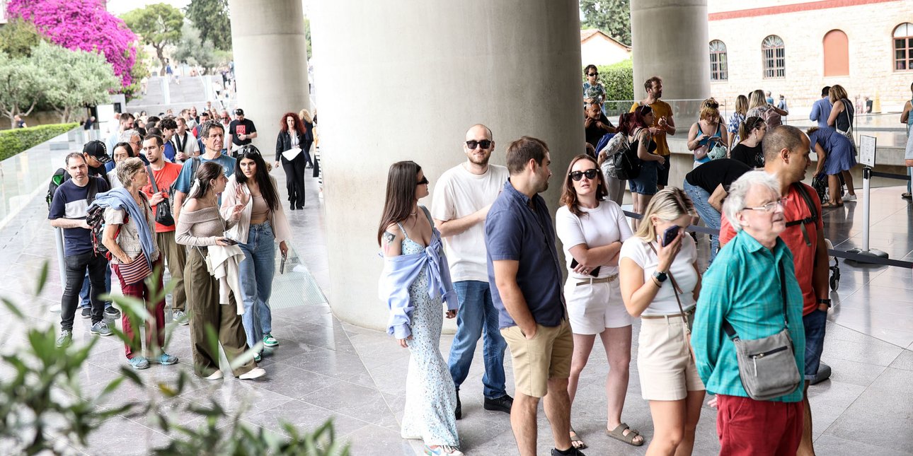 Στο μουσείο Ακρόπολης 