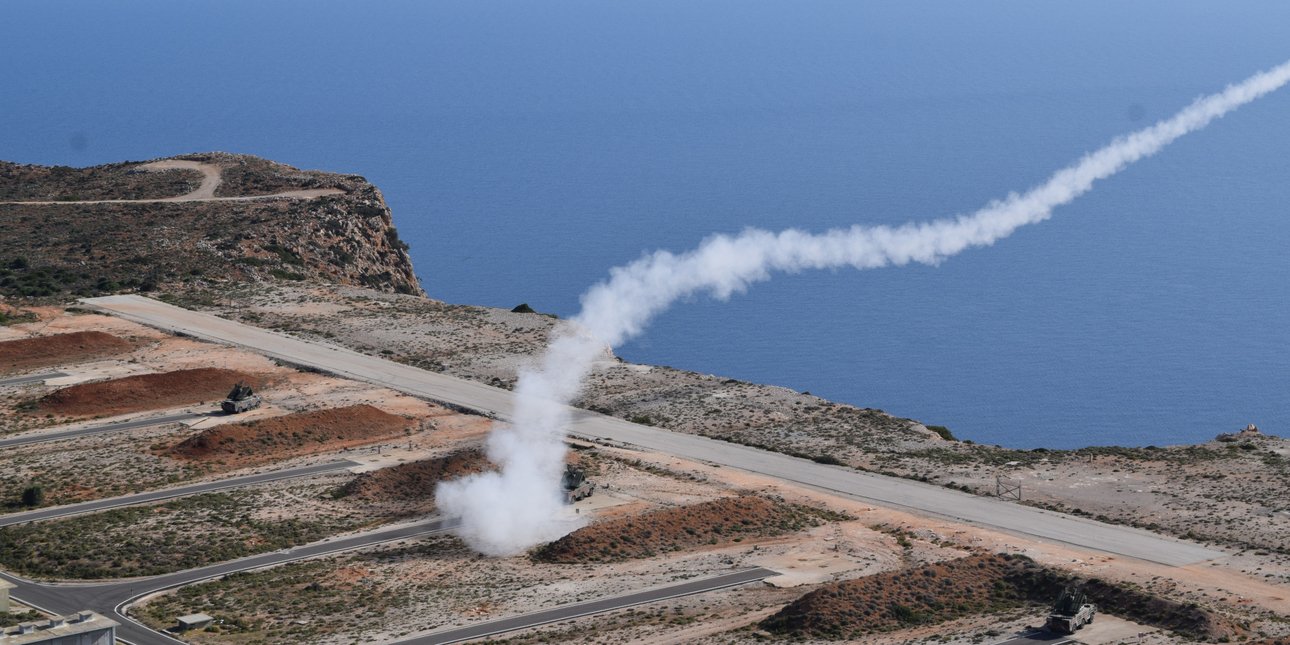 Βολή στο πεδίο βολής της Κρήτης από δυνάμεις του Πυροβολικού