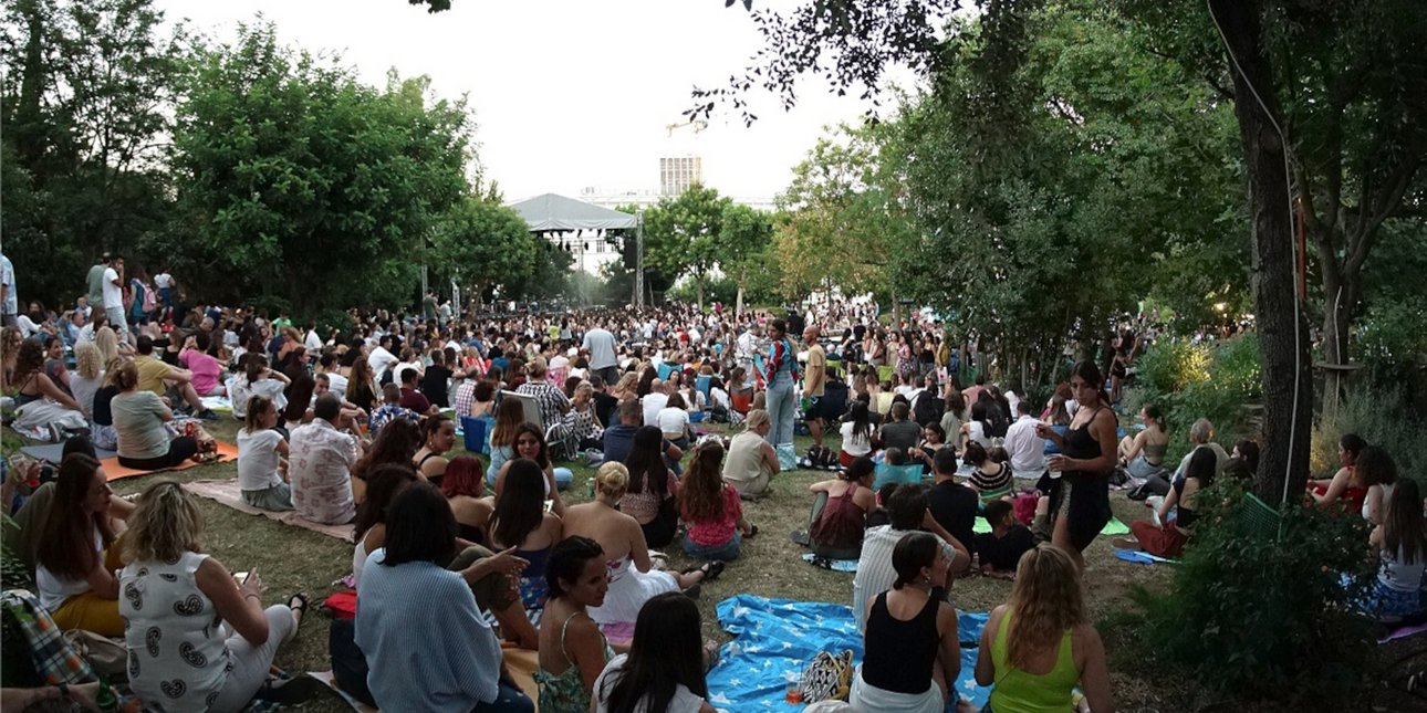 Καλοκαίρι στον κήπο του Μεγάρου Μουσικής 