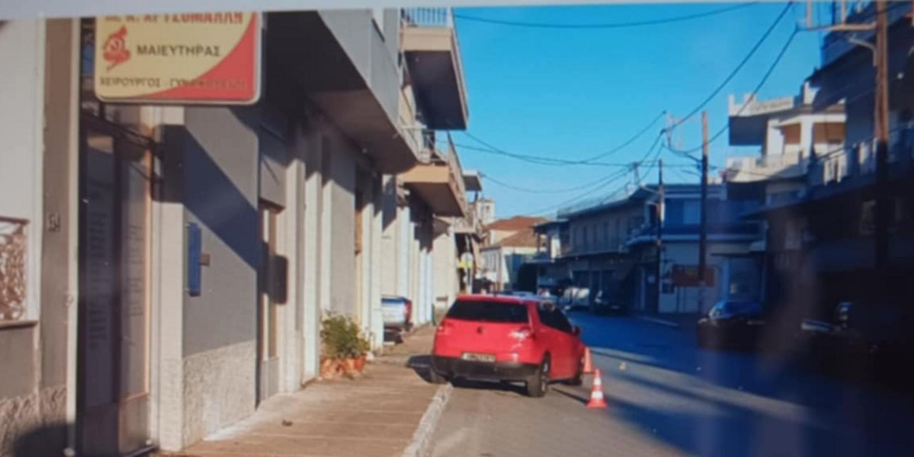 Αυτοκίνητο σε τροχαίο στη Σκάλα Λακωνίας