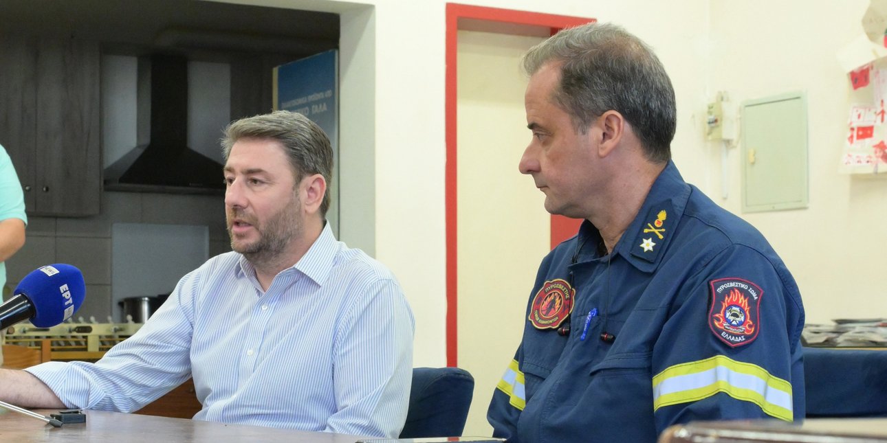 Ο Νίκος Ανδρουλάκης στην Τρίπολη