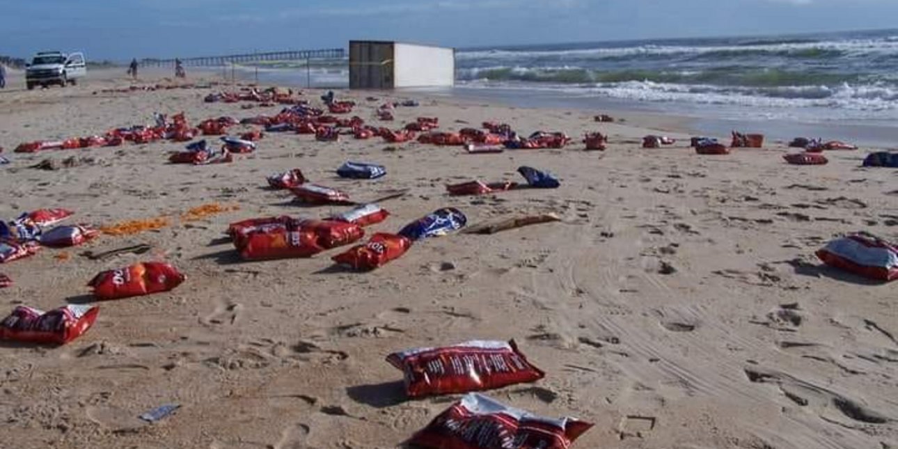 Χιλιάδες συσκευασίες από τα τσιπς Doritos ξεβράστηκαν κατά μήκος της ακτογραμμής / WIKIPEDIA