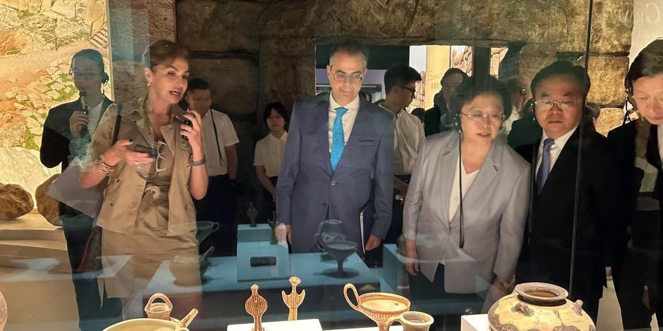 εκθεση στο Σανσιντούι της Κίνας