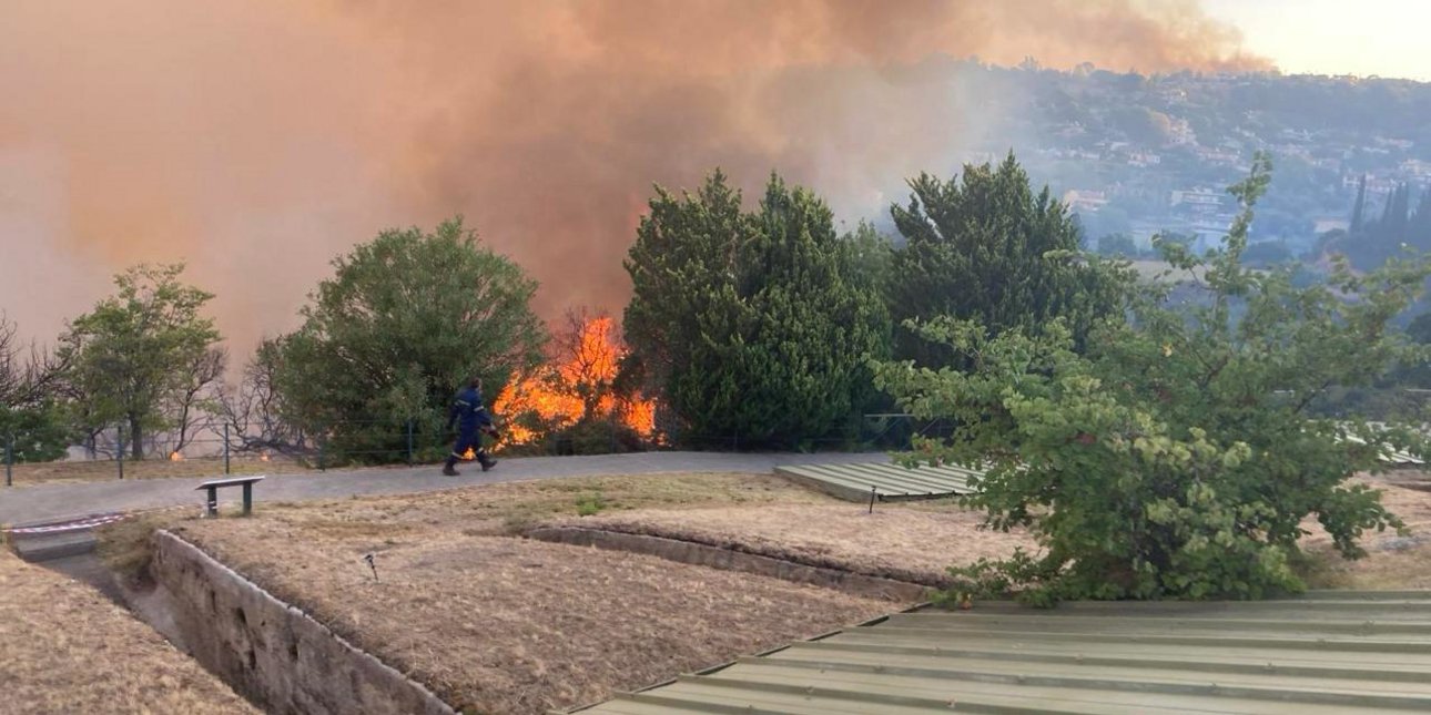 Η φωτιά στον αρχαιολογικό χώρο της Βούντενης