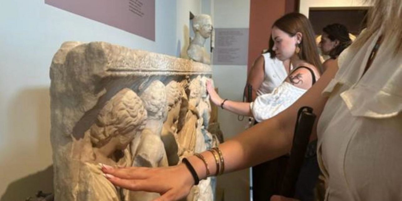 Η απτική διαδρομή στο Αρχαιολογικό Μουσείο Θεσσαλονίκης