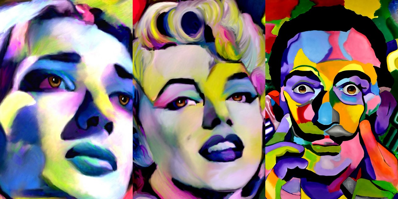 πορτραιτα ποπ αρτ