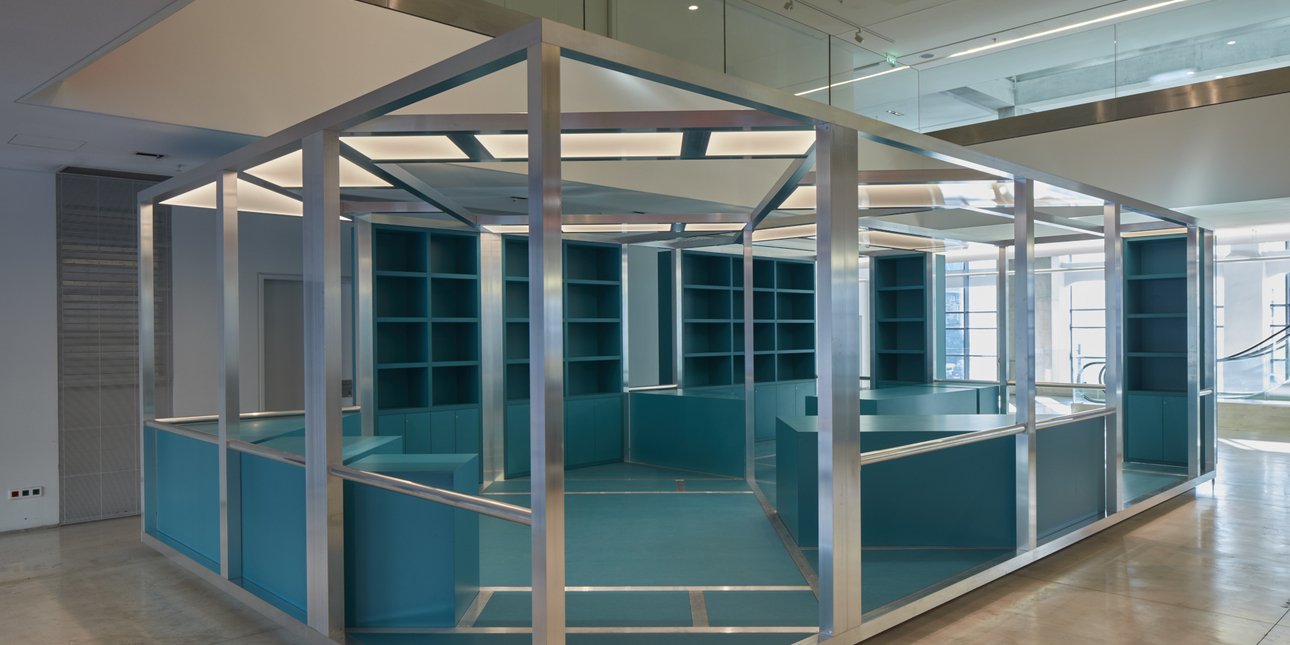 περίπτερο-έργο τέχνης στο ΕΜΣΤ